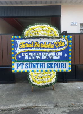 Papan Bunga Duka di Cangkuang
